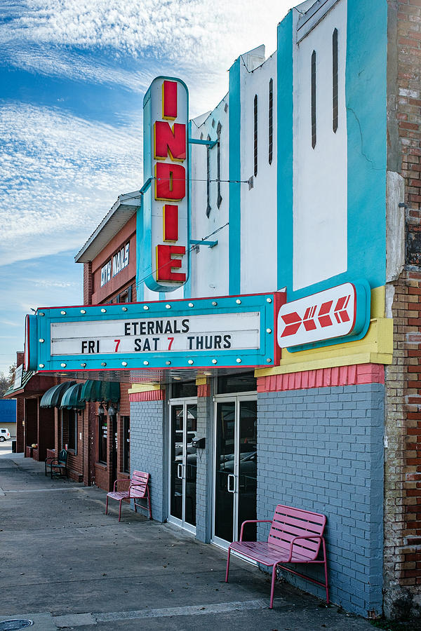 Indie Theater Photograph by Buck Buchanan Fine Art America