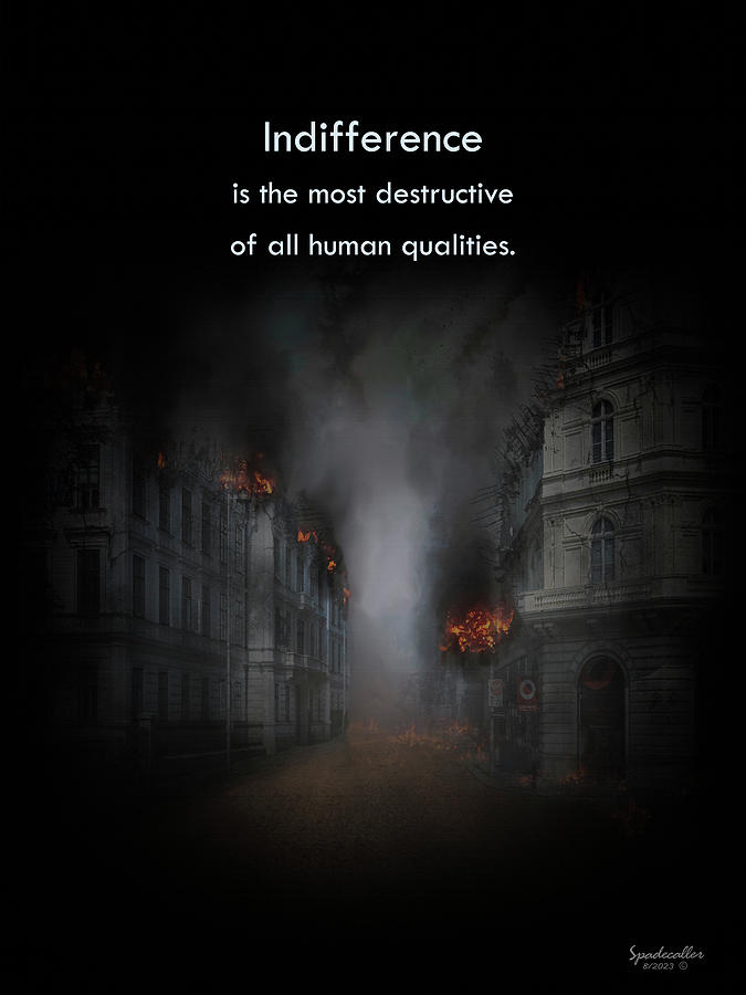 Indifference Digital Art by Spadecaller
