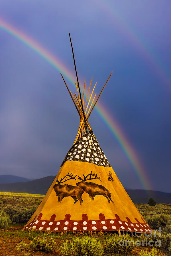  Rainbow of Peace Photograph by Elijah Rael