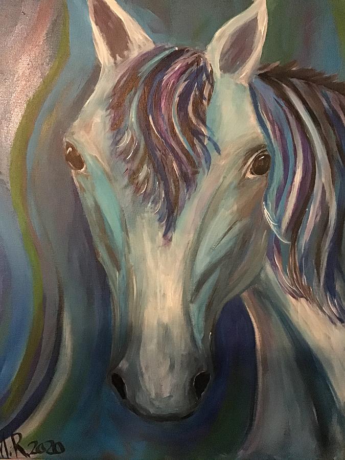 Indigo Spirit Painting by Molly Rootes - Fine Art America