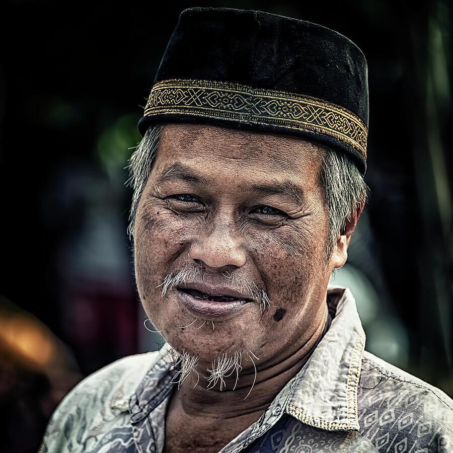 Portrait Photograph - Indonesian Portrait by Manjik Pictures