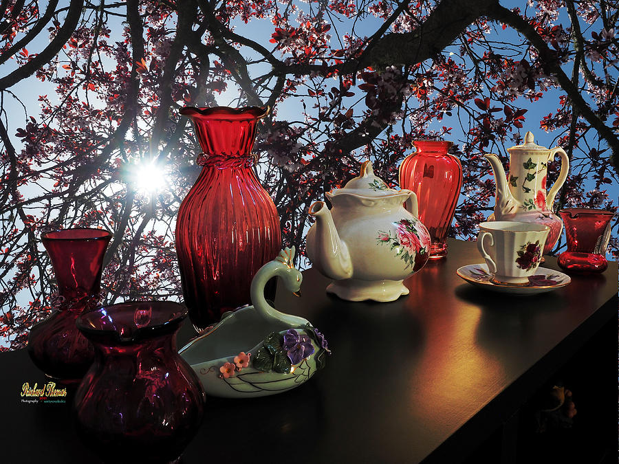 Indoor Outdoor tea Photograph by Richard Thomas
