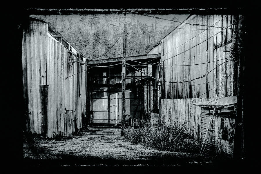 Industrial Barn Tintype Photograph by Sharon Popek