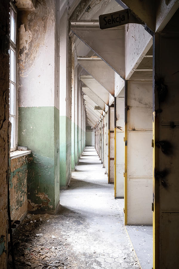 Industrial Corridor in Decay Photograph by Roman Robroek