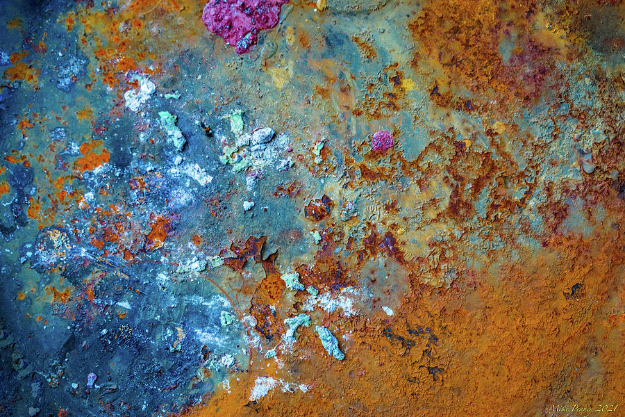 Industrial Paint Abstract Photograph