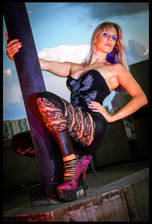 Industrial Pinup #3 Photograph by Christopher W Weeks