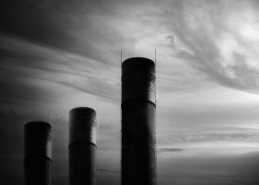 Industrial Smoke Stack 5 Photograph by Bob Orsillo