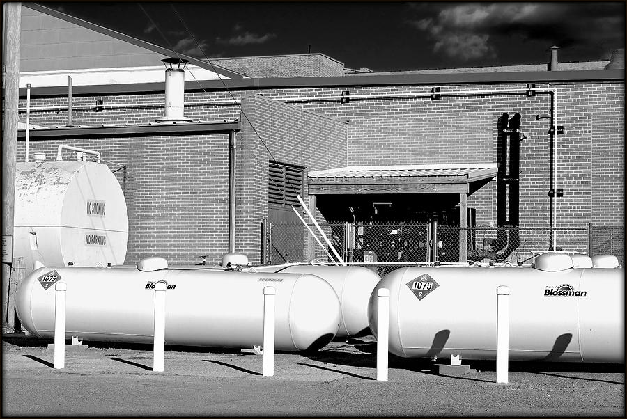 Industrial Storage Tanks Photograph by Constance Lowery