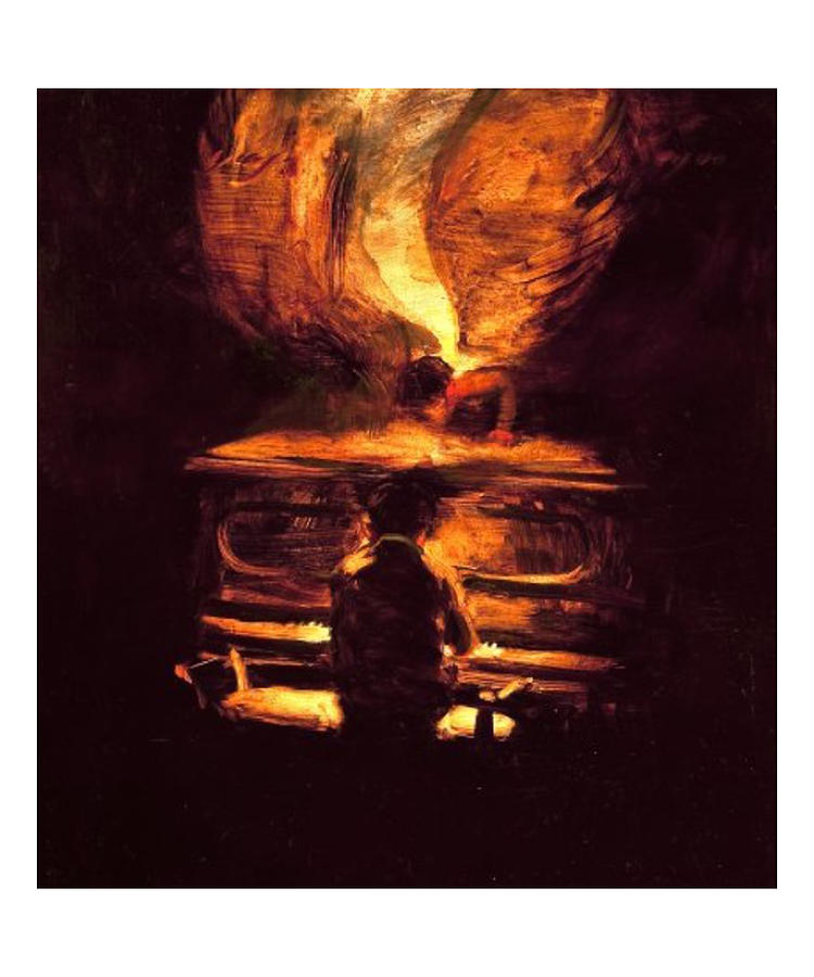 Inferno Piano Sheet Music, Charlie Mackesy Art Print Book 2023 Drawing 