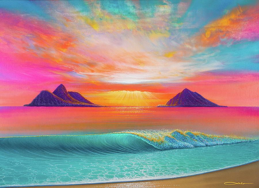 Infinite Bliss Painting by Chris Sebo - Pixels