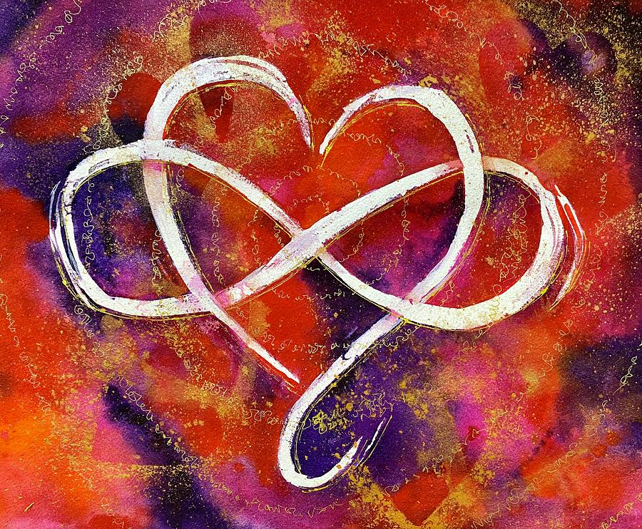 Infinite Eternal Love Painting by Michal Madison