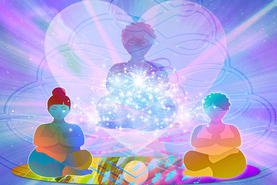 Infinite Meditation Digital Art by The Space Campers - Fine Art America