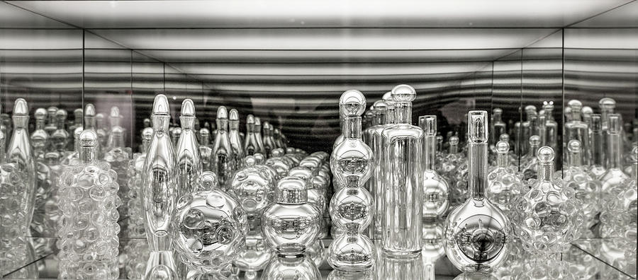 Bottle Photograph - Infinitely Glassy by Bill Pevlor