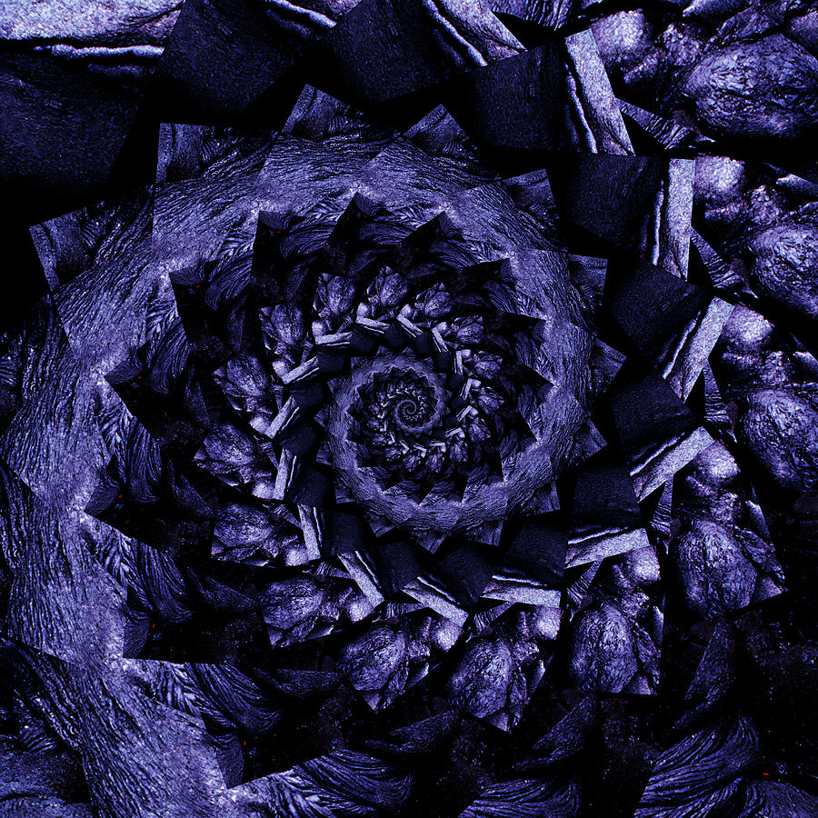 Infinity Tunnel Spiral Lava 6 Digital Art by Pelo Blanco Photo