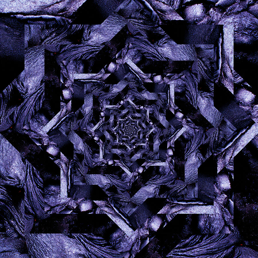 Infinity Tunnel Star Lava 2 Digital Art by Pelo Blanco Photo