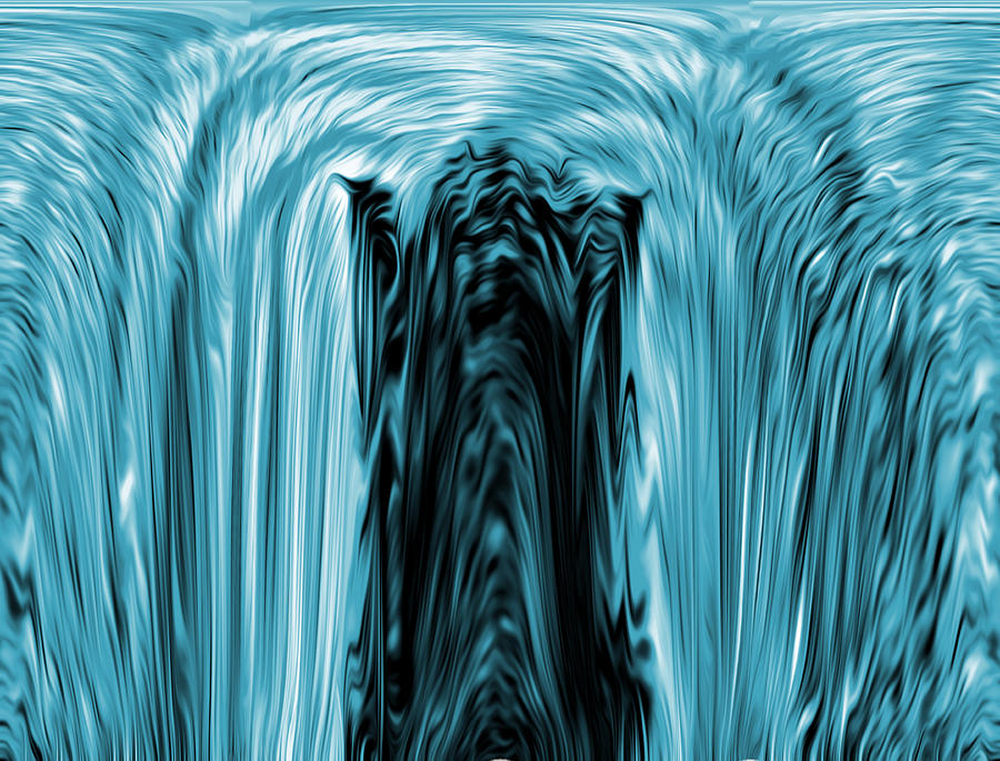 Infinity Waterfall Digital Art by Ronald Mills