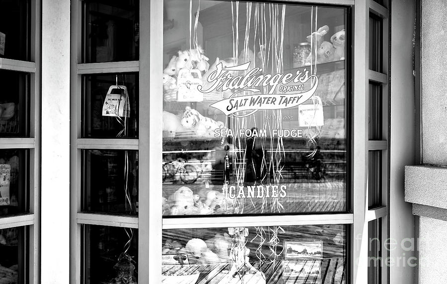 Infrared Fralingers Salt Water Taffy in Atlantic City Photograph by John Rizzuto