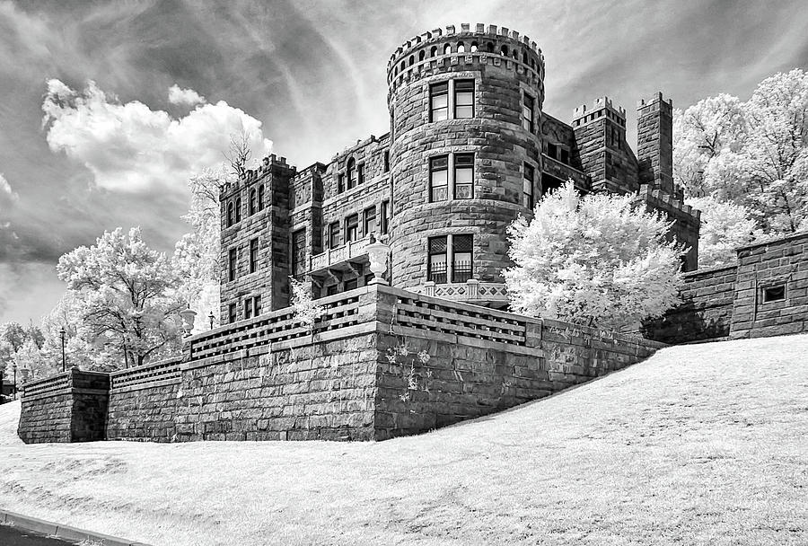 Infrared Lambert Castle Photograph by Anthony Sacco