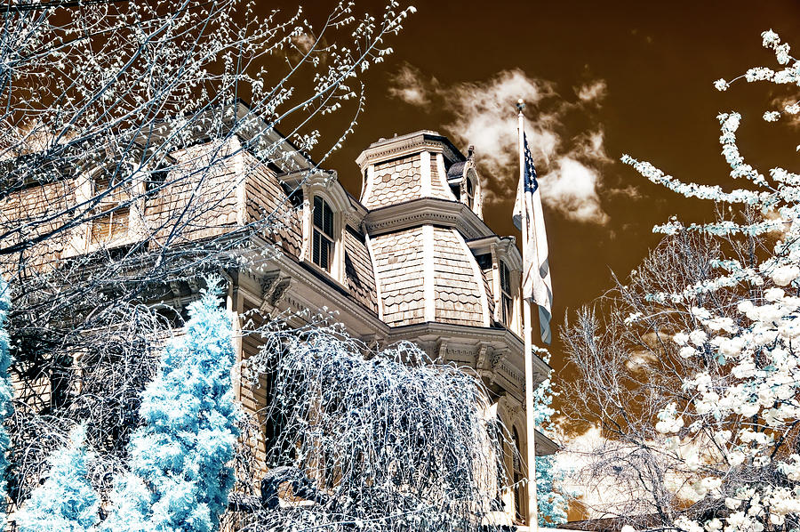 Infrared New Hope House Style Photograph by John Rizzuto