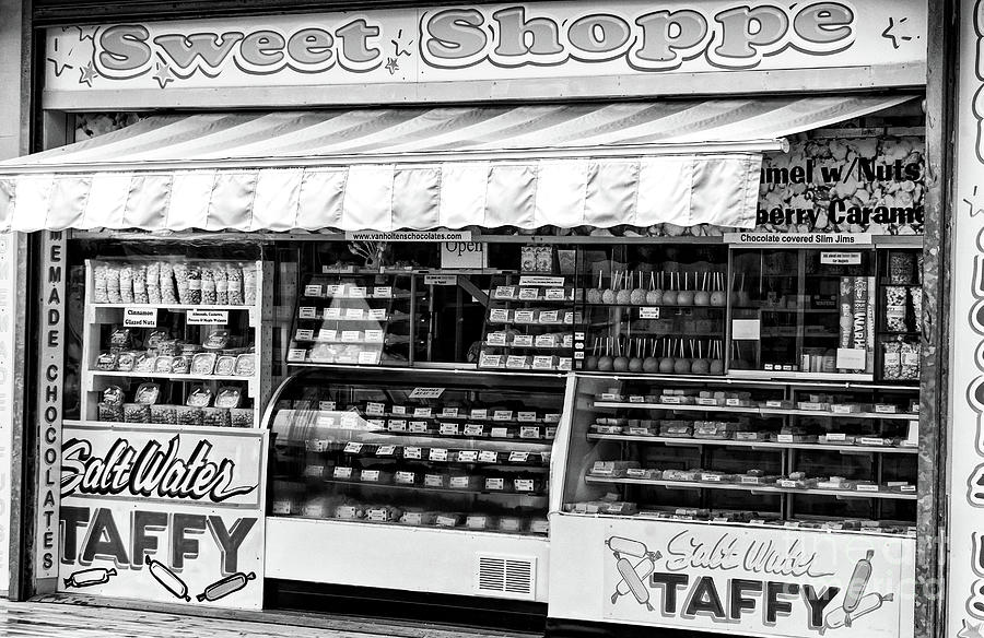 Infrared Seaside Heights Sweet Shoppe Photograph by John Rizzuto