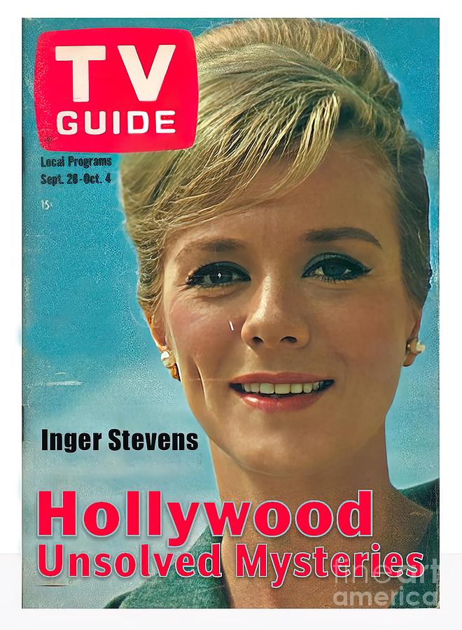 Inger Stevens Hollywood Unsolved Mysteries Painting By Julie Gray Pixels