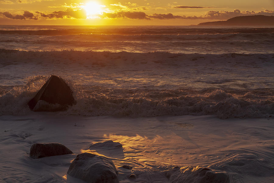 Ingonish Beach Sunrise #2 Photograph by Irwin Barrett