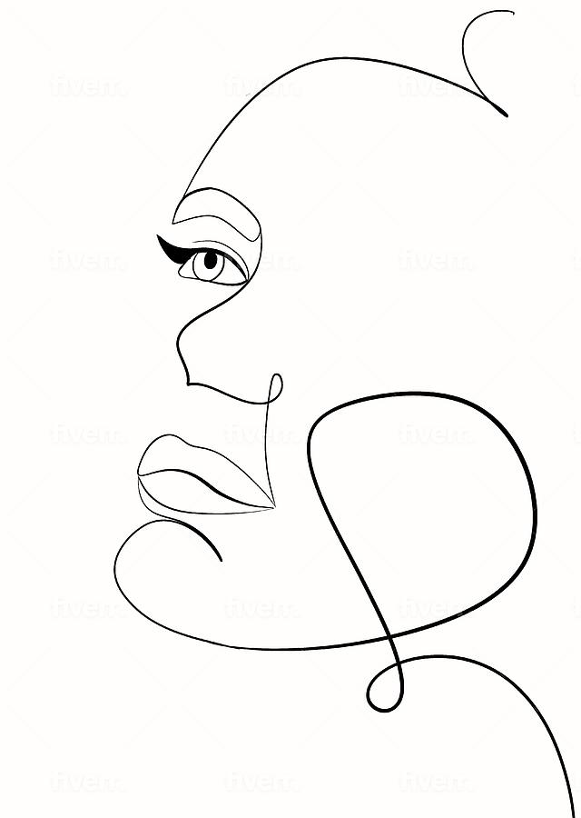 Ingrid Bergman minimalist portrait 3b Drawing by Movie World Posters