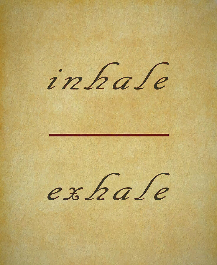 Inhale Exhale Mixed Media by Dan Sproul Inhale Exhale Mixed Media by Dan Sproul