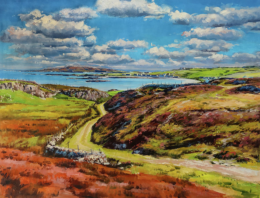 Inishbofin East Painting by Conor McGuire