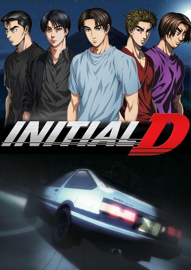 Initial D Poster Digital Art by Justin Davis