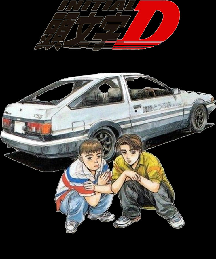 Initial D Takumi and Itsuki Photograph by Zboncak Adolfo | Fine Art America