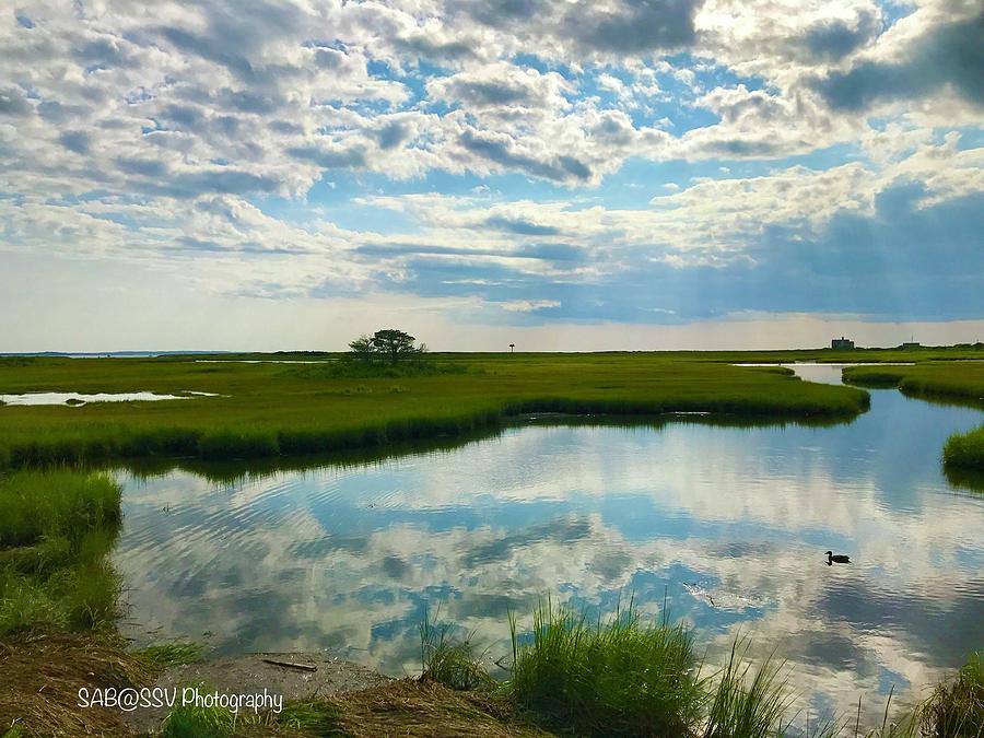 Inlet reflection Photograph by Susan Beauregard - Fine Art America