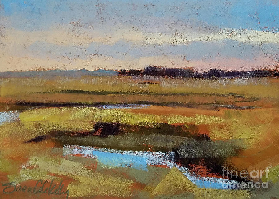 Inlet through the Marsh Painting by Susan Cole Kelly Impressions