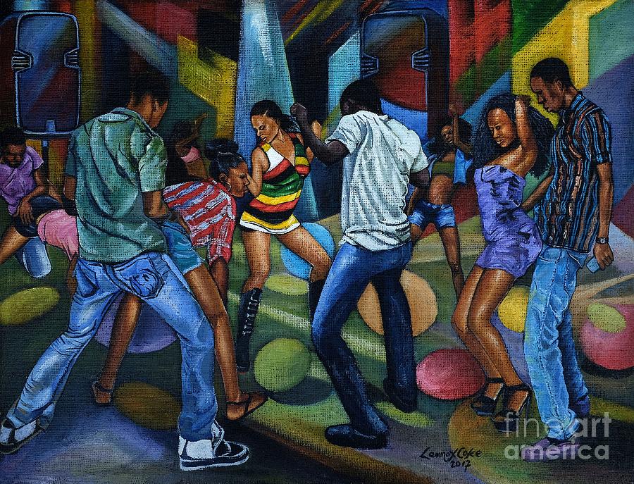 Inner Di Dance Painting by Lennox Coke - Fine Art America