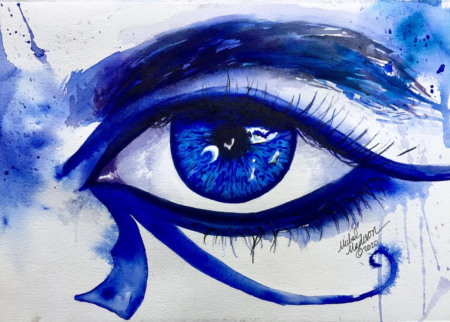 Inner Eye Painting by Michal Madison