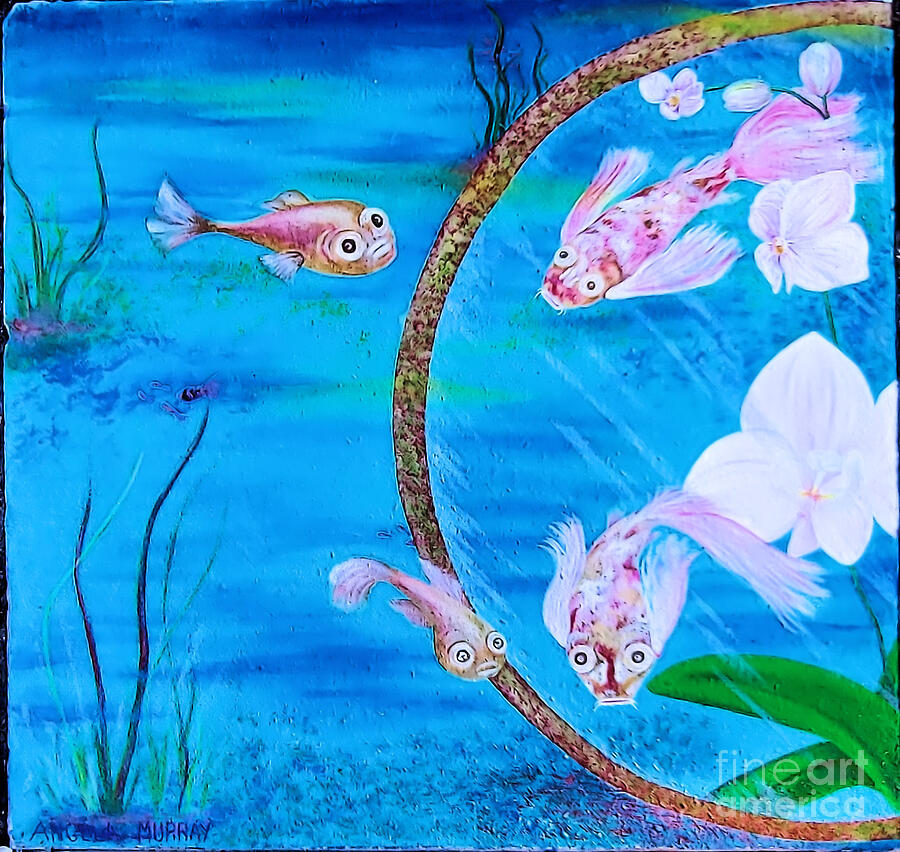 Inner Strength Painting by Angela J Murray Inner Strength Painting by Angela J Murray