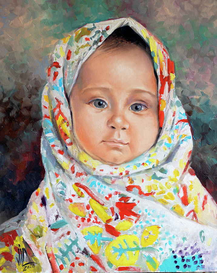 Innocence painting by Vali Irina Ciobanu Painting by Vali Irina Ciobanu