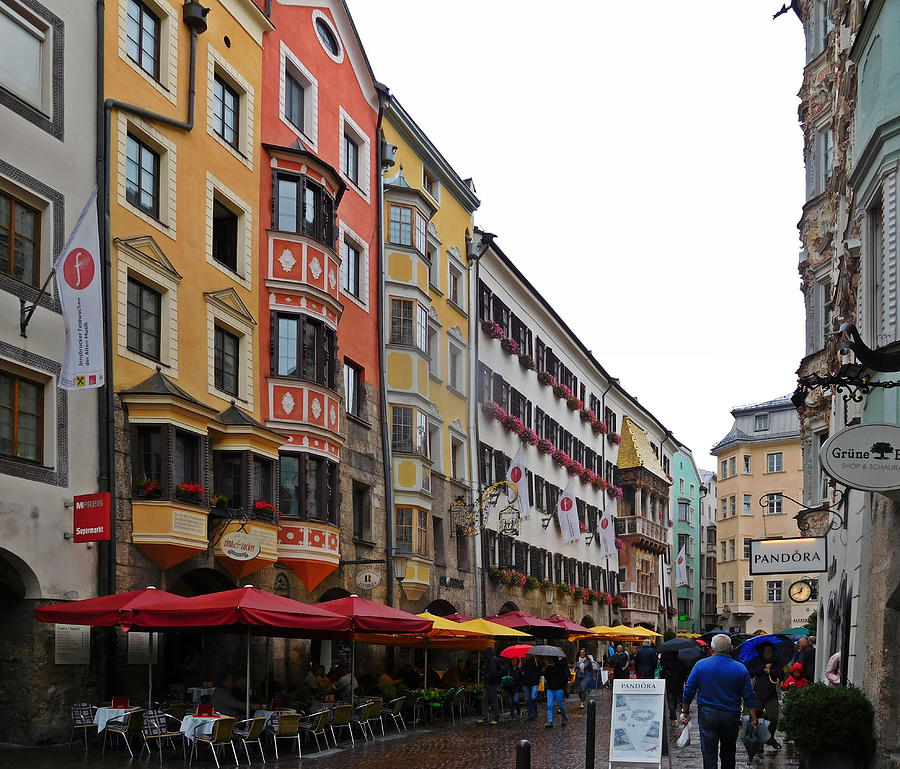Innsbruck, old town Photograph by Kacege Photography