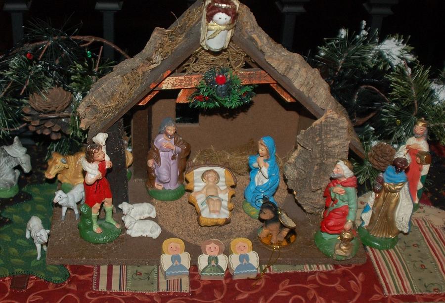 Inside Nativity Photograph by Granny B Photography - Fine Art America