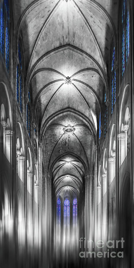 Inside Notre Dame de Paris Photograph by Delphimages Paris Photography