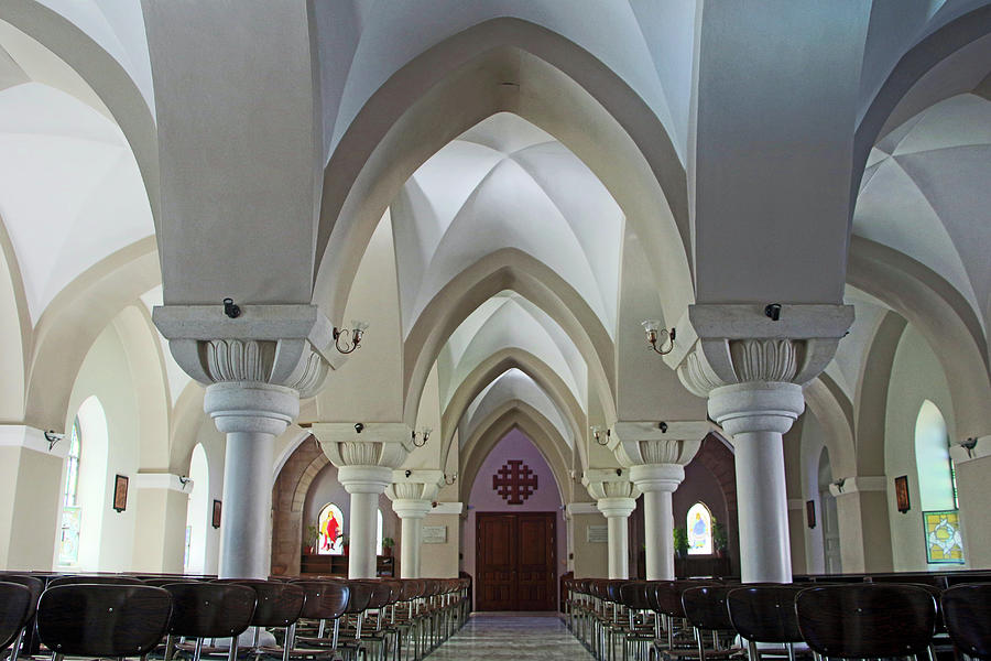 Inside Our Lady of Fatima Church Photograph by Munir Alawi