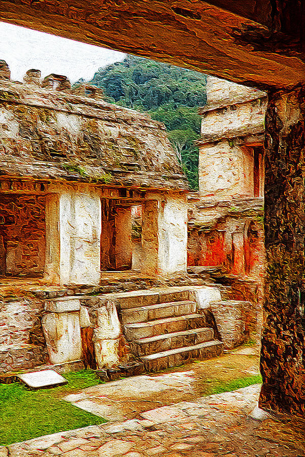 Inside Pakal City, Palenque, Mexico Photograph by Tatiana Travelways