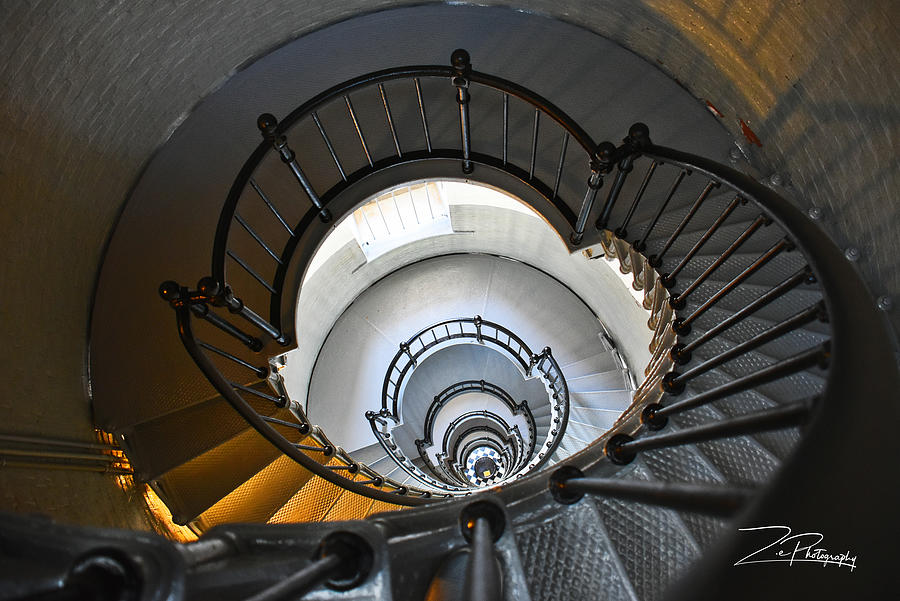 Inside Ponce Inlet Lighthouse Photograph by Ingrid Zagers