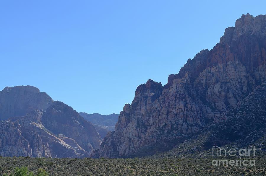 Inside Red Rock Canyon Nevada Photograph by Mary Deal