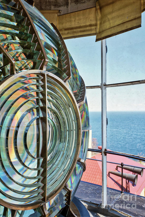 Inside Rock Lighthouse Vertical Photograph by Edward Fielding