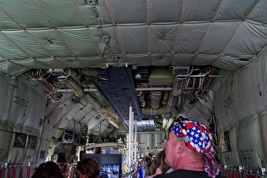 Inside the Air Force Hurricane Hunters WC-130J Photograph by Heron And ...