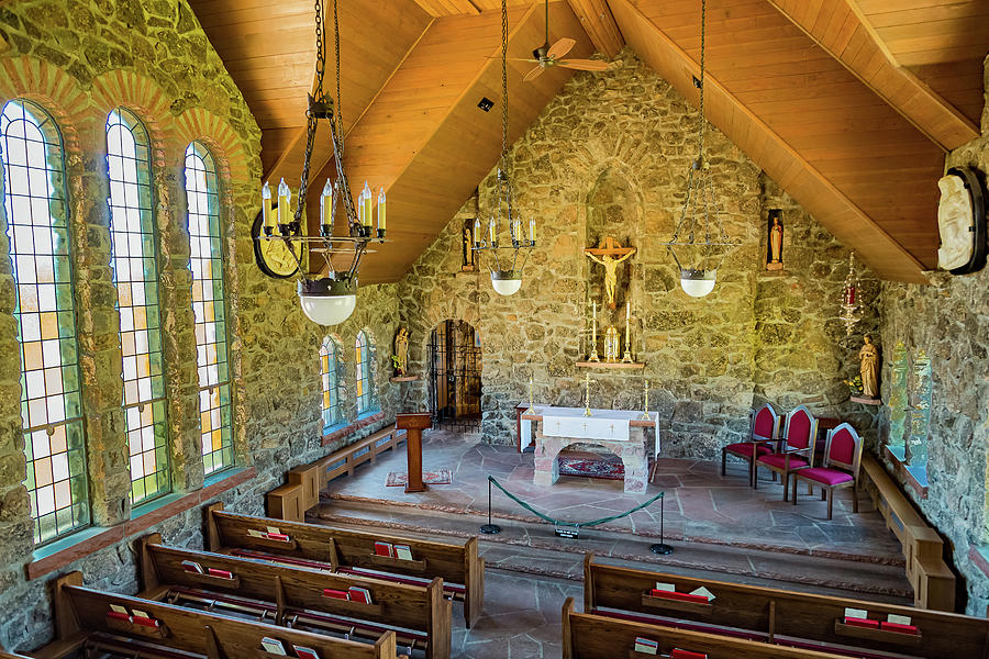 Inside the Chapel on the Rock Photograph by Tim Stanley