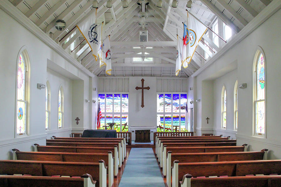 Inside the Chapel Photograph by Robert Carter