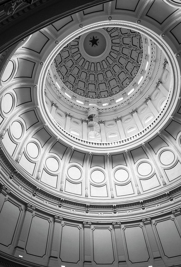 Inside the Dome -Texas Capitol #1 Photograph by Mike-Hope