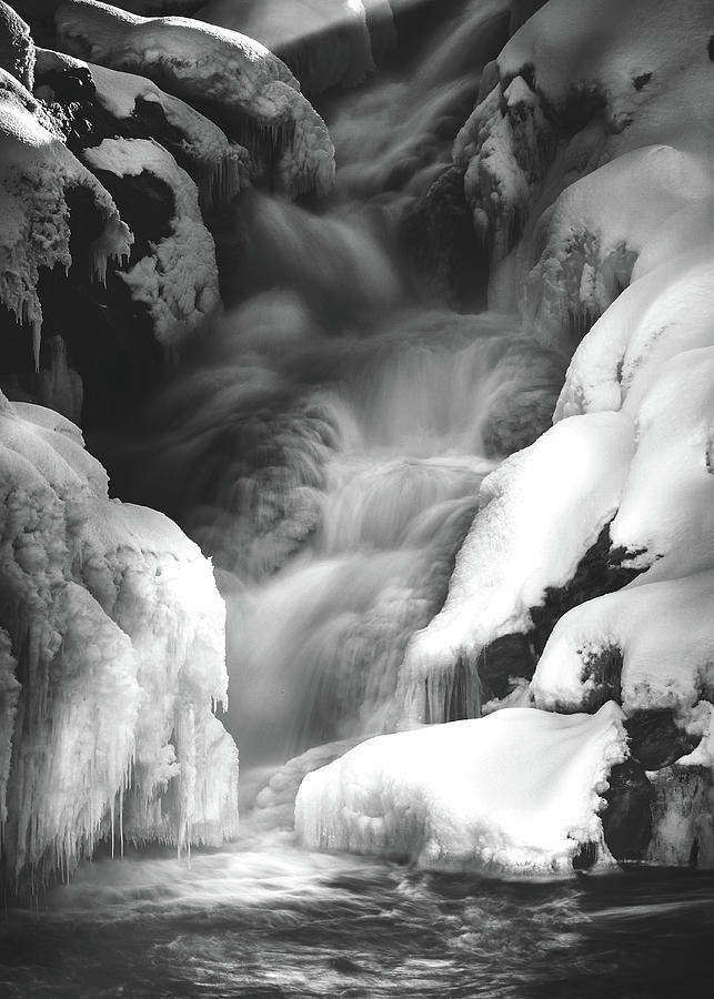 Inside The Falls Photograph by Bob Orsillo